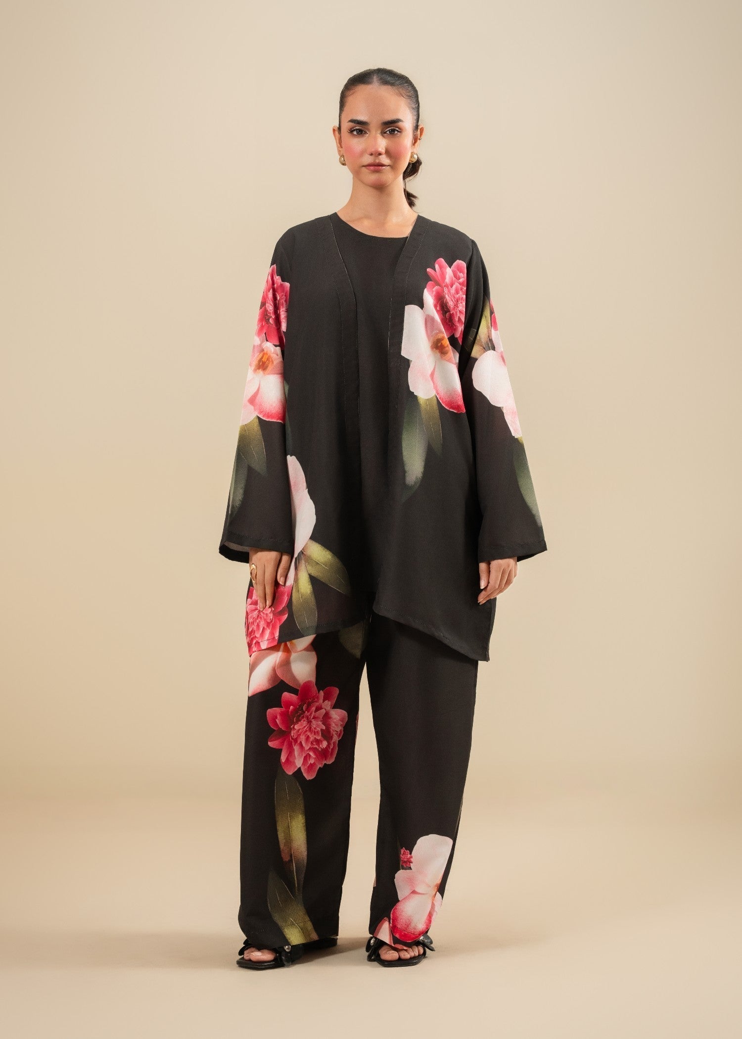 Akhrot Clothing Noir Botanica Women 3pcs
