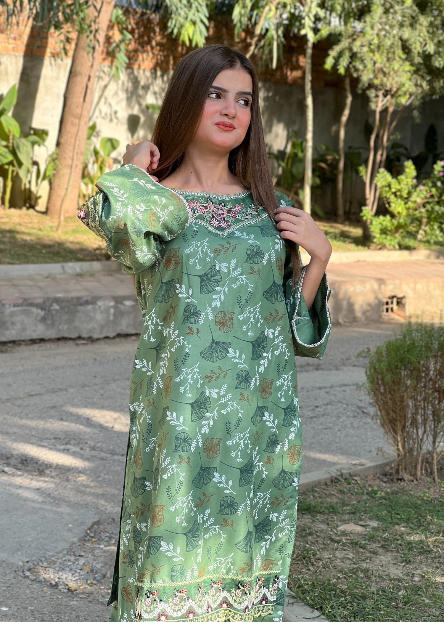 Tehzeeb Libas RUKHSAAR EMBROIDERED Women 2pcs