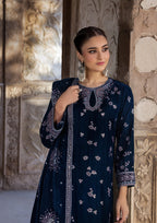 Bin Tayyab BT006529 BLU Women 3pcs