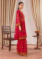 Four Season Boutique DOTTED GARRARA HOTPINK Women 3pcs