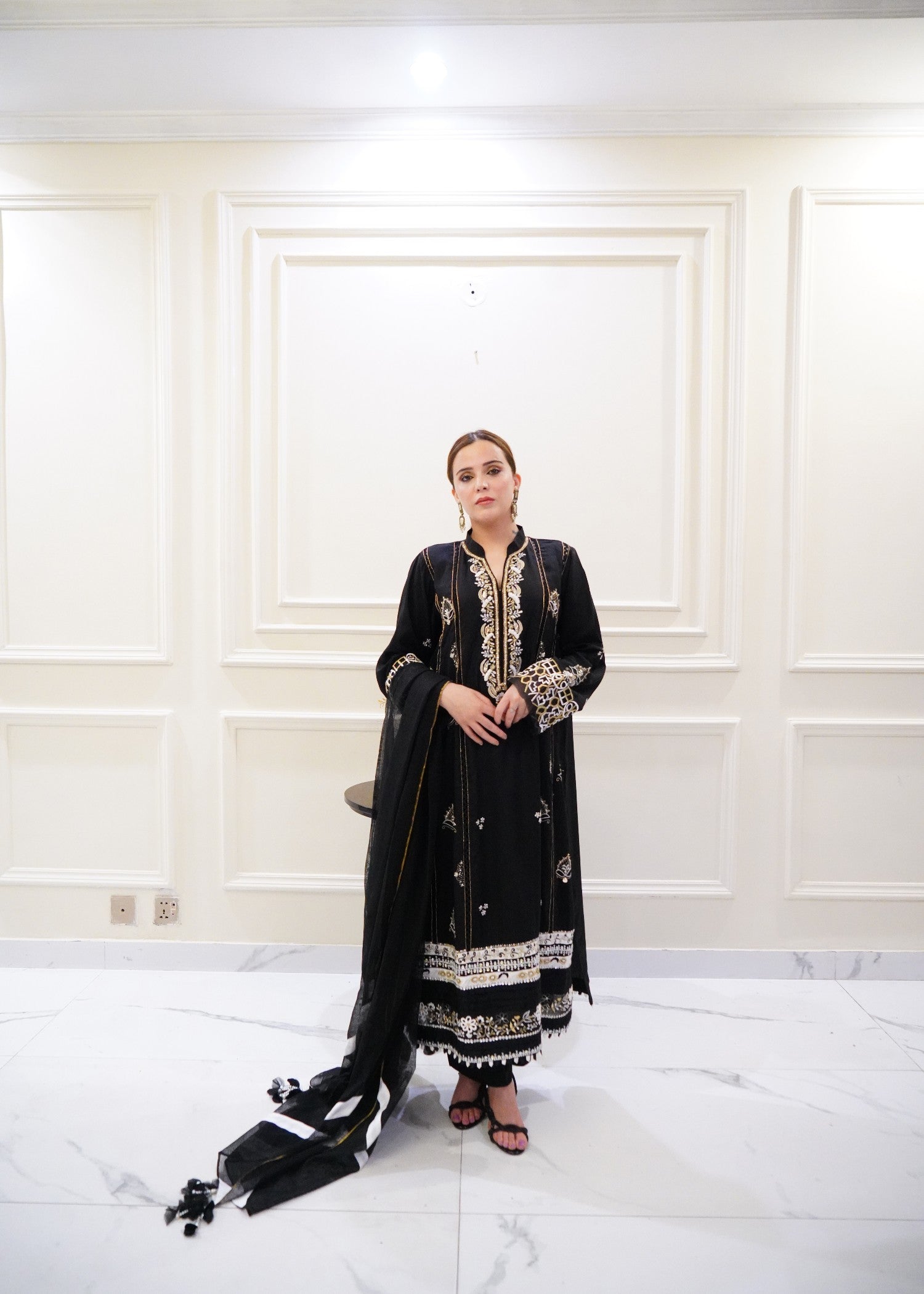 Fernazcouture Black Edit Women 3pcs