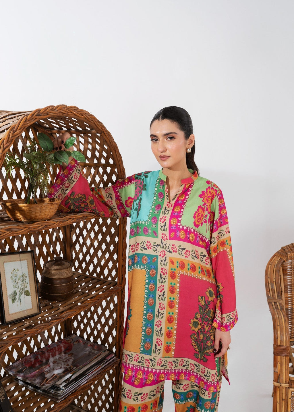 Aqs n Man Gulzar AM 025 Women 2pcs