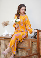 Chaudhary Arts soha mustard Women 2pcs