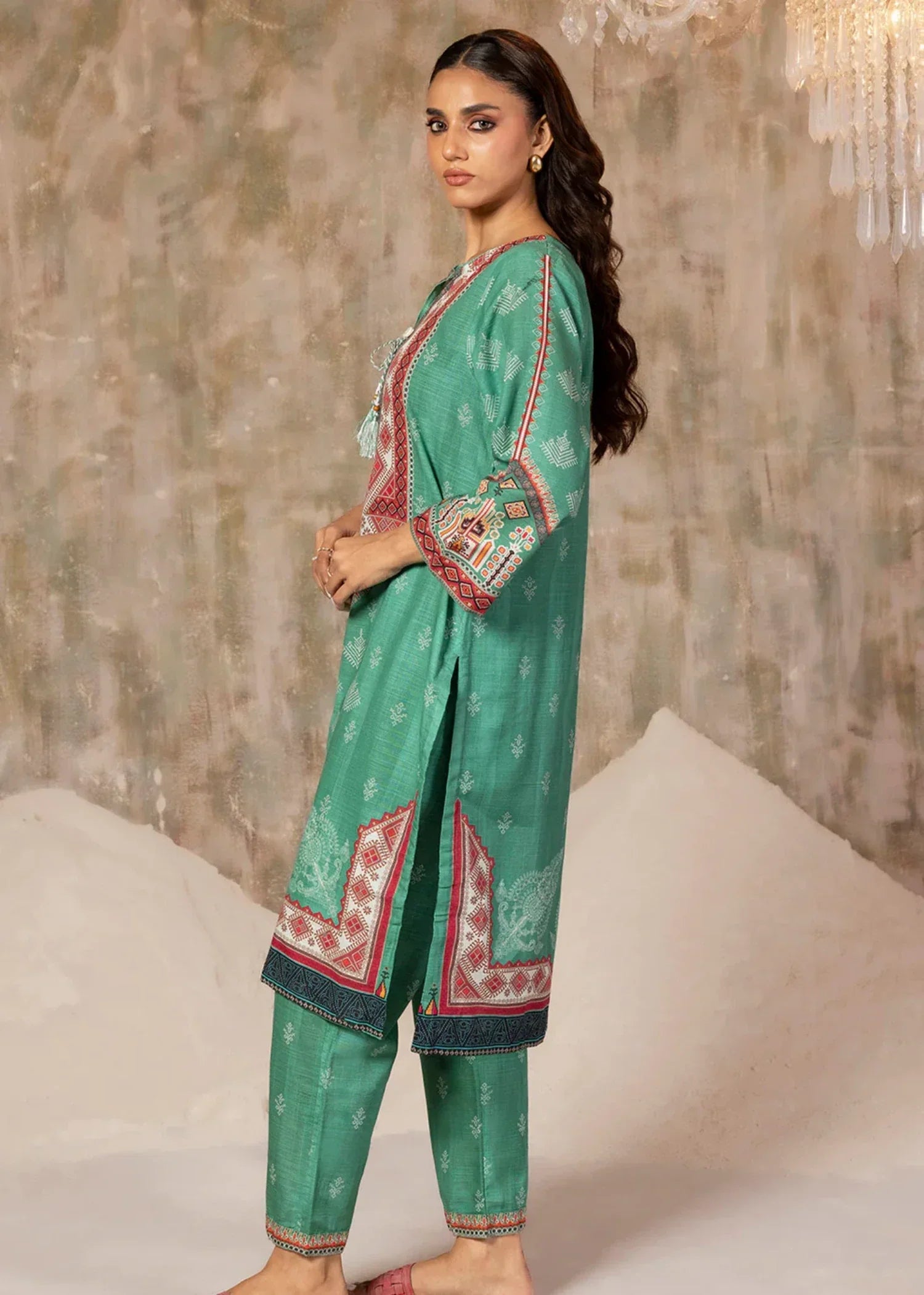 Zellbury WPW2423168 Green Women 2pcs