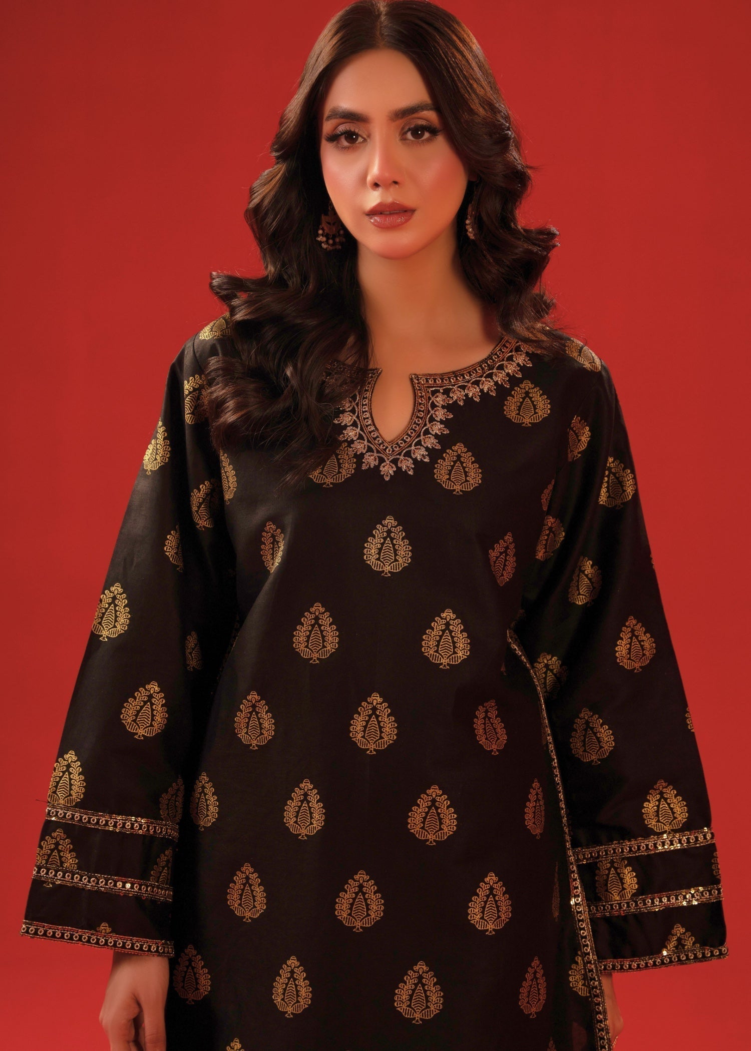 Zeenat & Zoha Black Pearl Women 2pcs