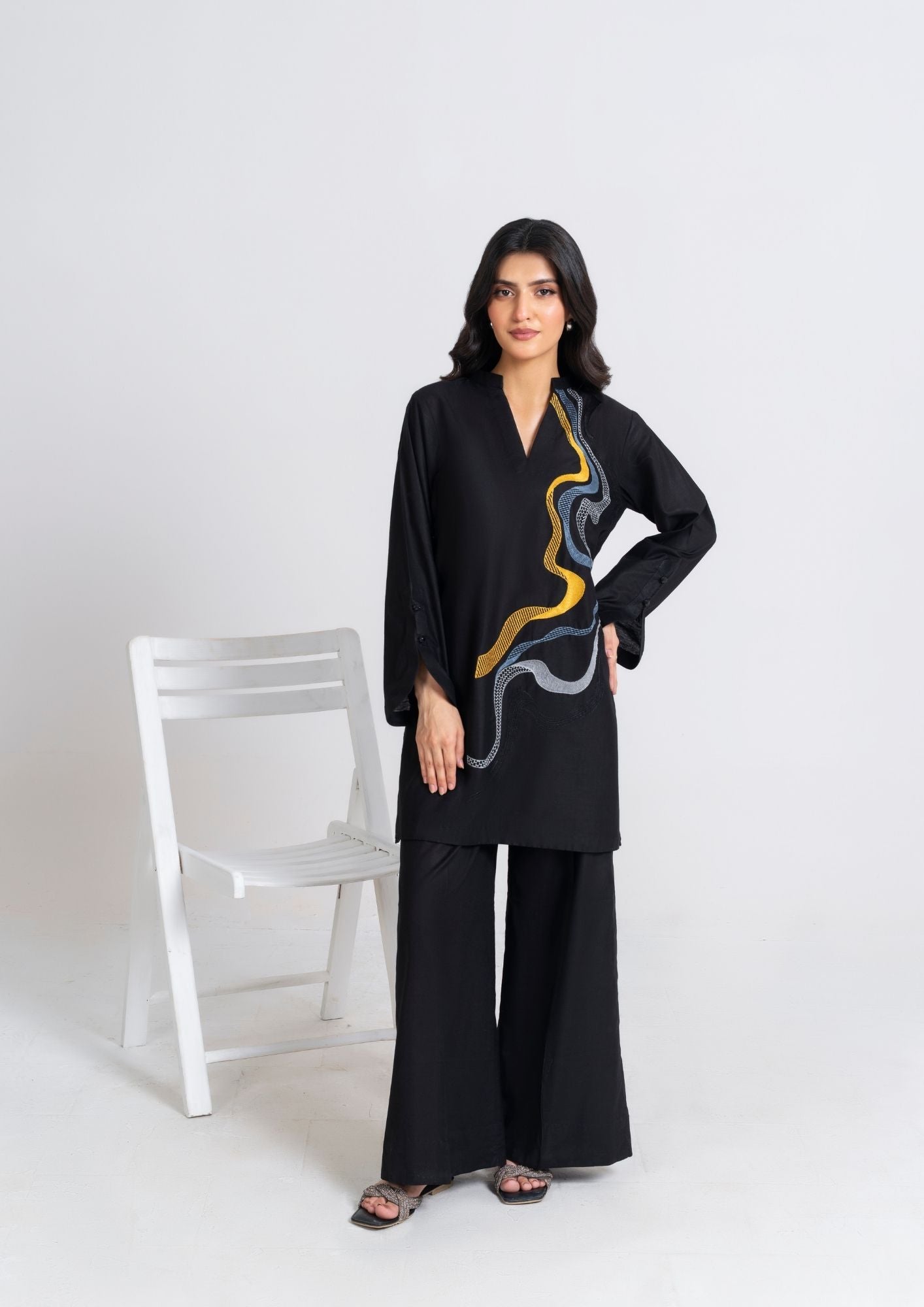 Jupiter Embroidered Cambric F25 0018 Women 2pcs