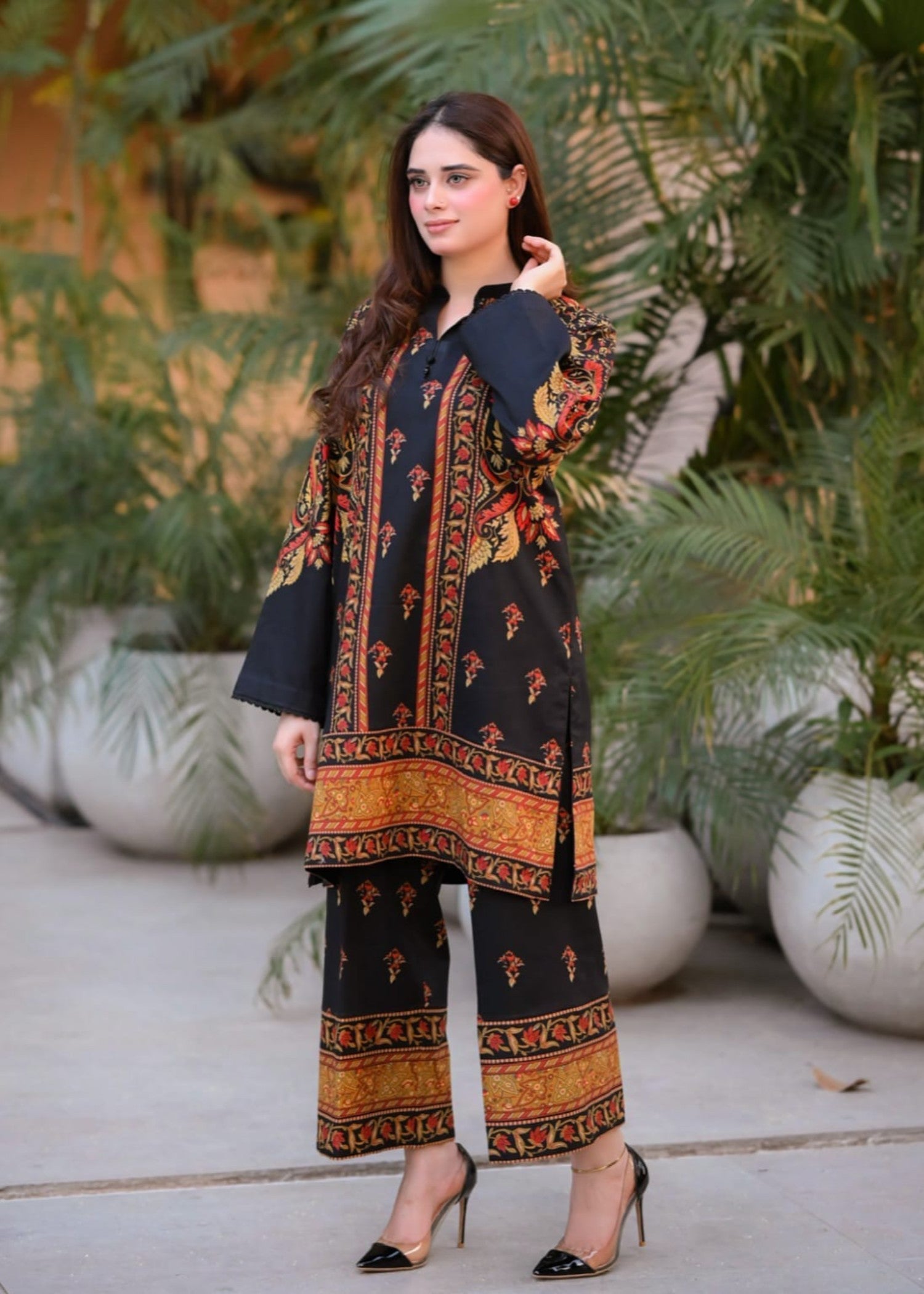 Tehzeeb Libas BATOOL CORD SET Women 2pcs