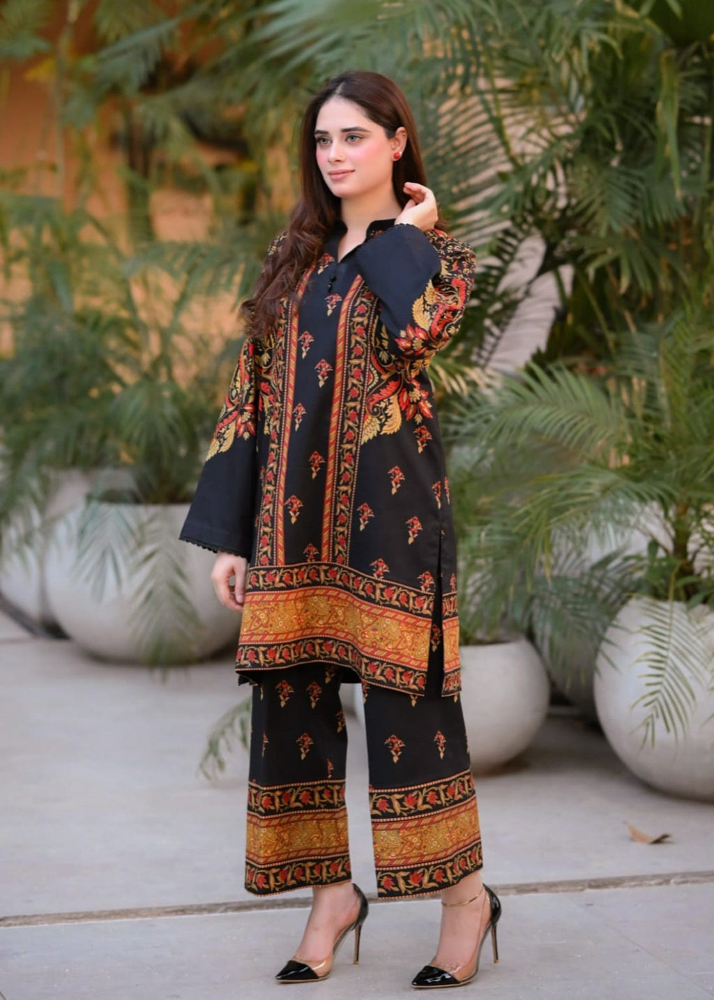 Tehzeeb Libas BATOOL CORD SET Women 2pcs