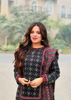 Tehzeeb Libas Chunri Farshi Women 3pcs