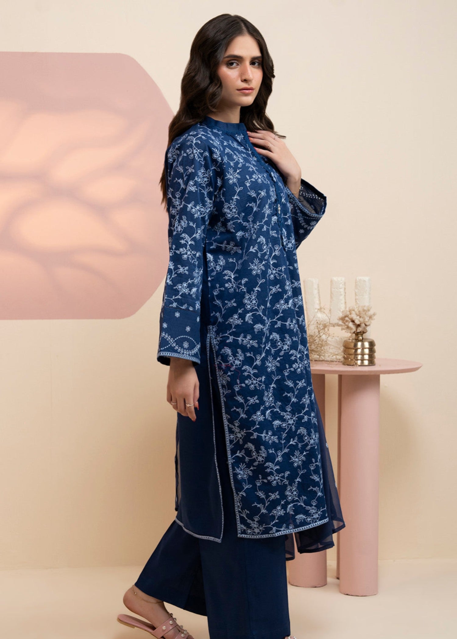 Zellbury WPS2532584 Navy Blue Women 3pcs