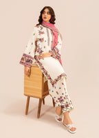 Sahibas By Mirza Huda White Women 3pcs