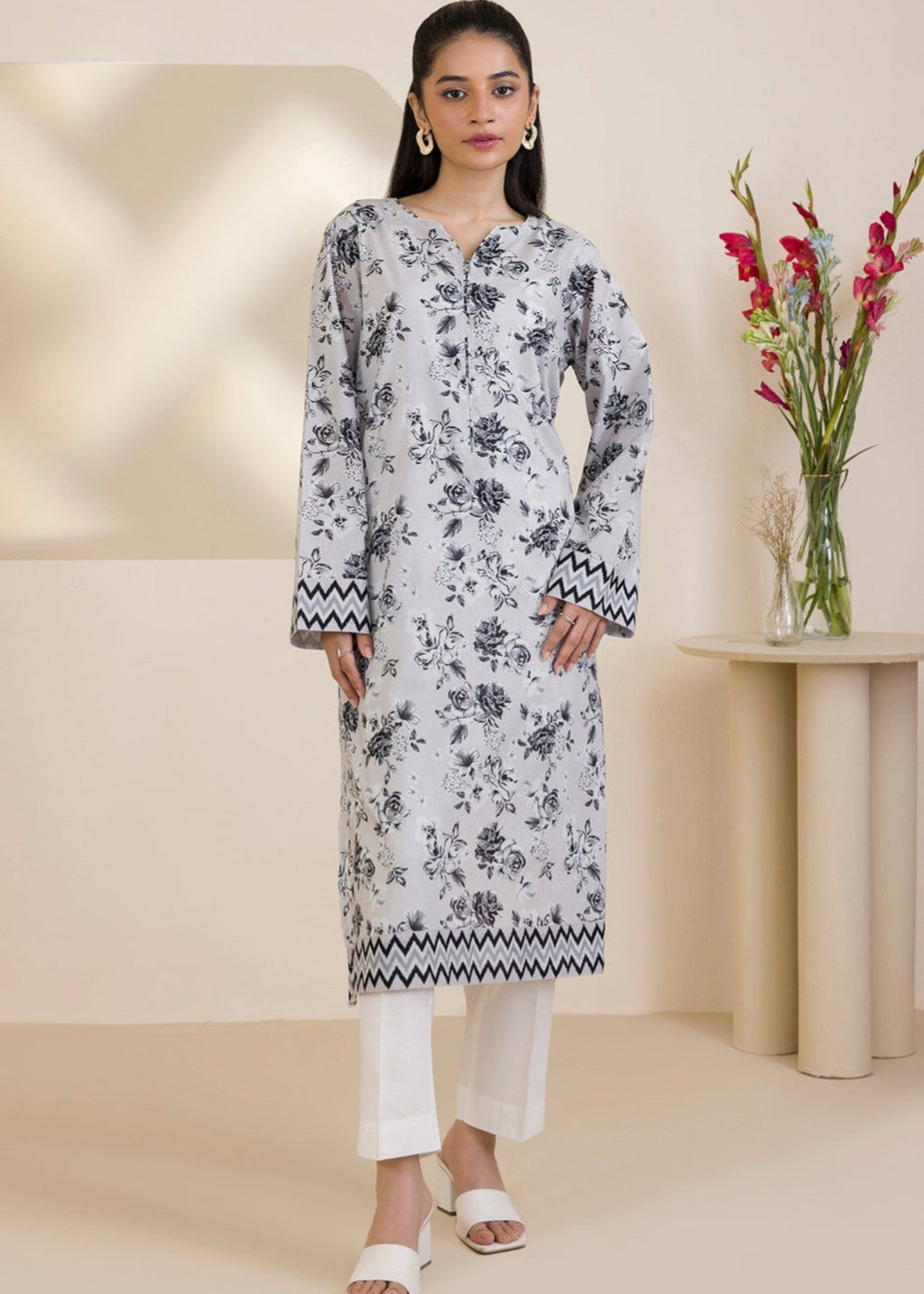 Zellbury WPS2512267 Grey Women 1pcs