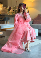 The Turkish Wear Pink Punch Women 3pcs