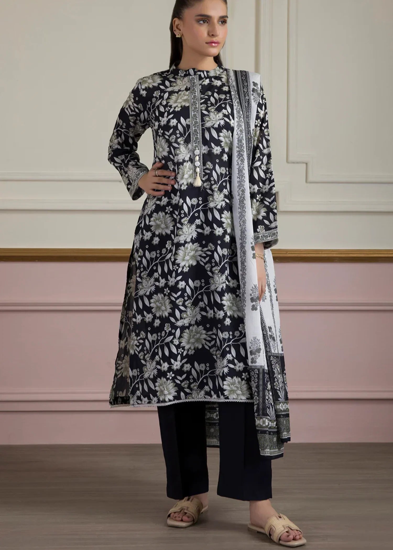 Zellbury WPS2532191 Black Women 3pcs