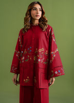 Kiara Erya – Embroidered Khaddar Set Women 2pcs