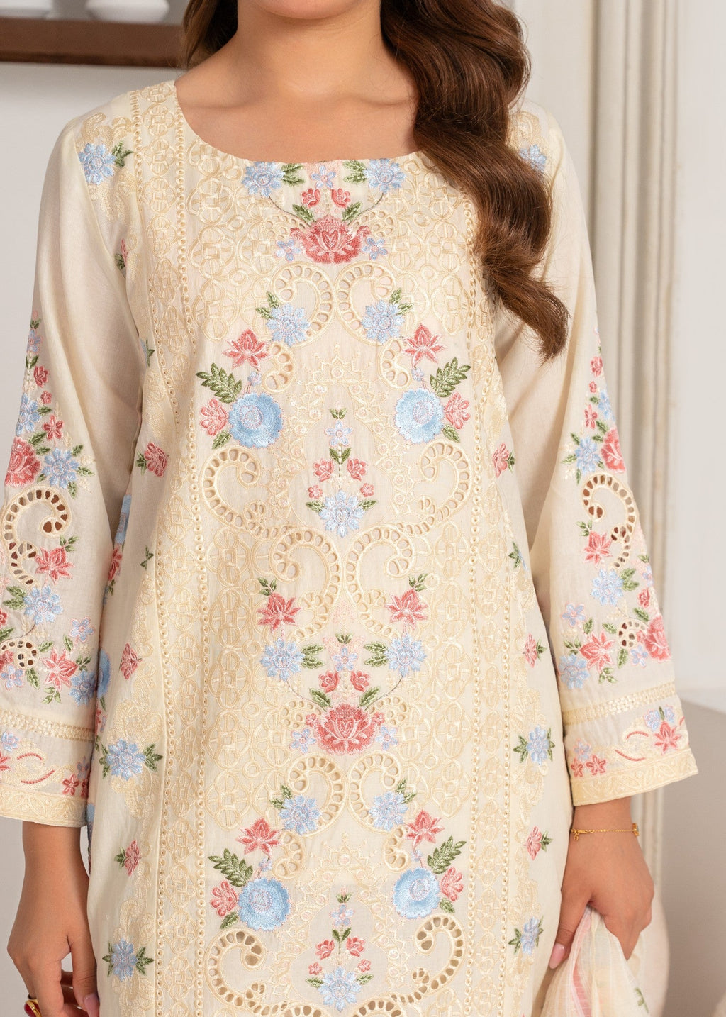 Sahibas By Mirza Vohra White Women 3pcs