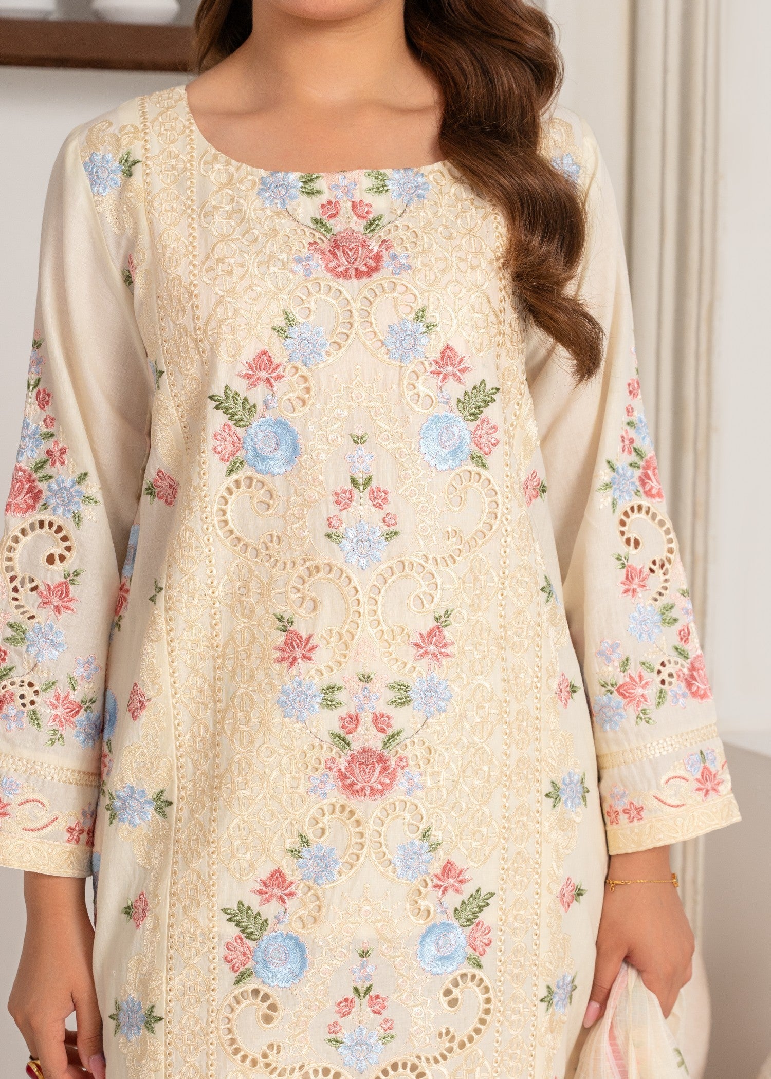 Sahibas By Mirza Vohra White Women 3pcs