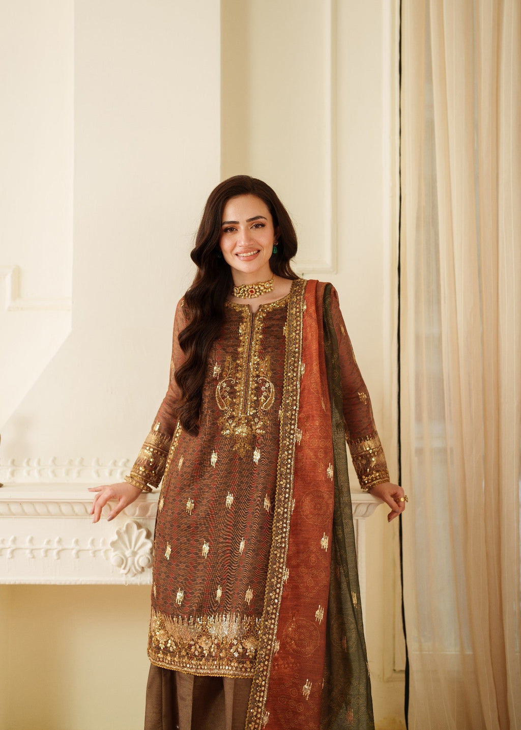 Mohagni LD 04 STITCHED I UNSTITCHED Women 4pcs