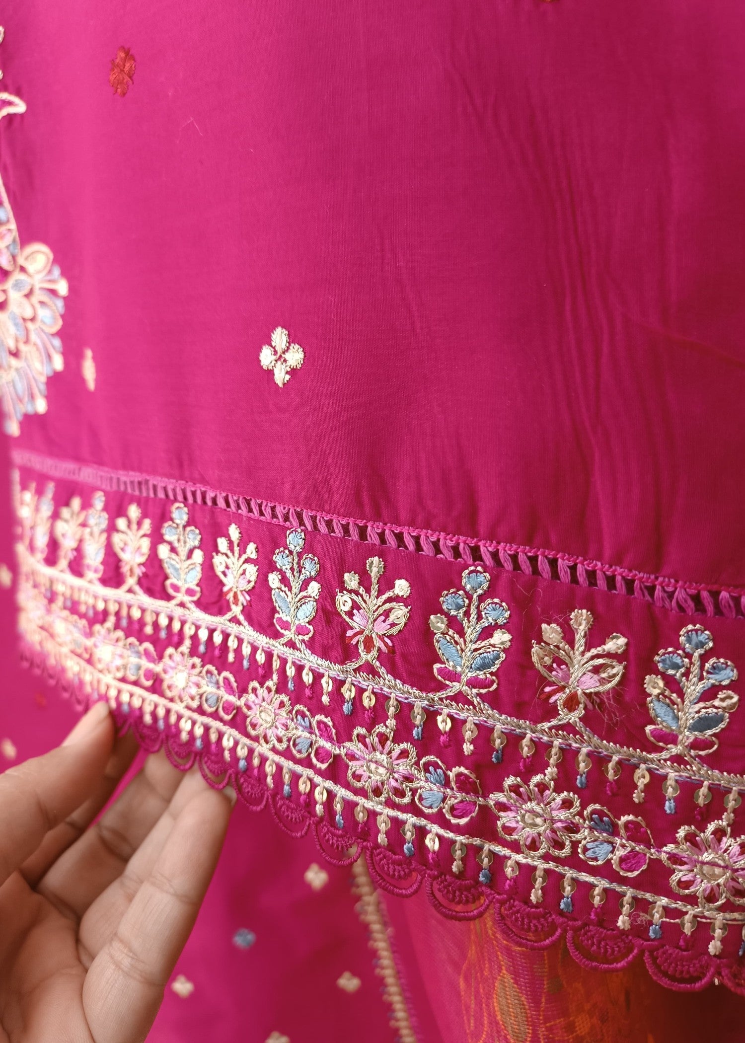 Lubana Store RAHA UC REDDISH PINK Women 3pcs