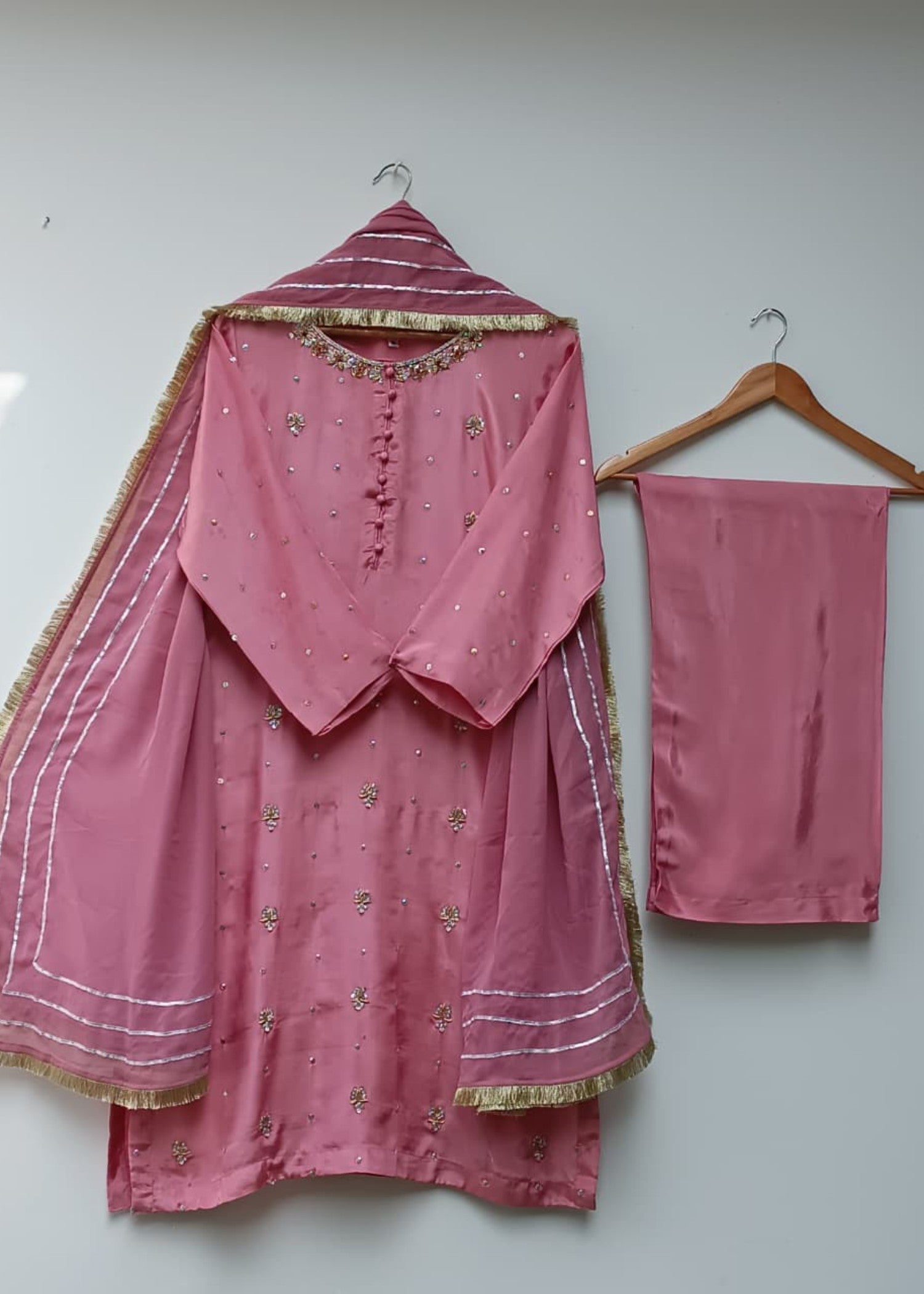 Lubana Store PARWAAN BLUSH PINK Women 3pcs