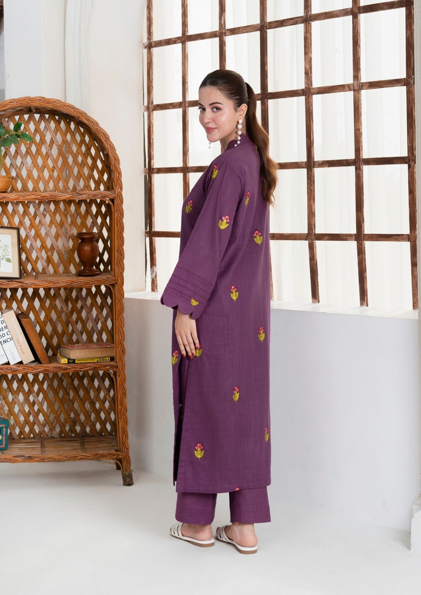 Yolo Pret Embroidered Khaddar AML W25 0008 Women 2pcs