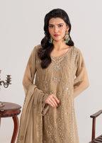 Four Season Boutique DUA CHIFFON TAN BROWN Women 3pcs