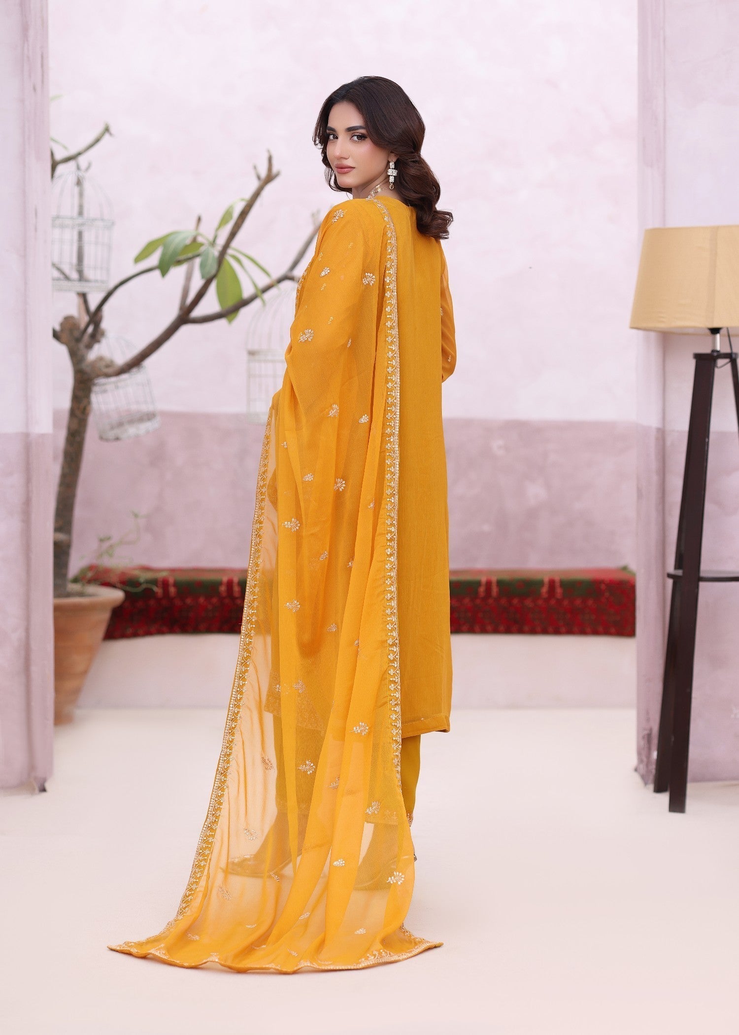 Abaan Zohan Ada Mustard Women 3pcs