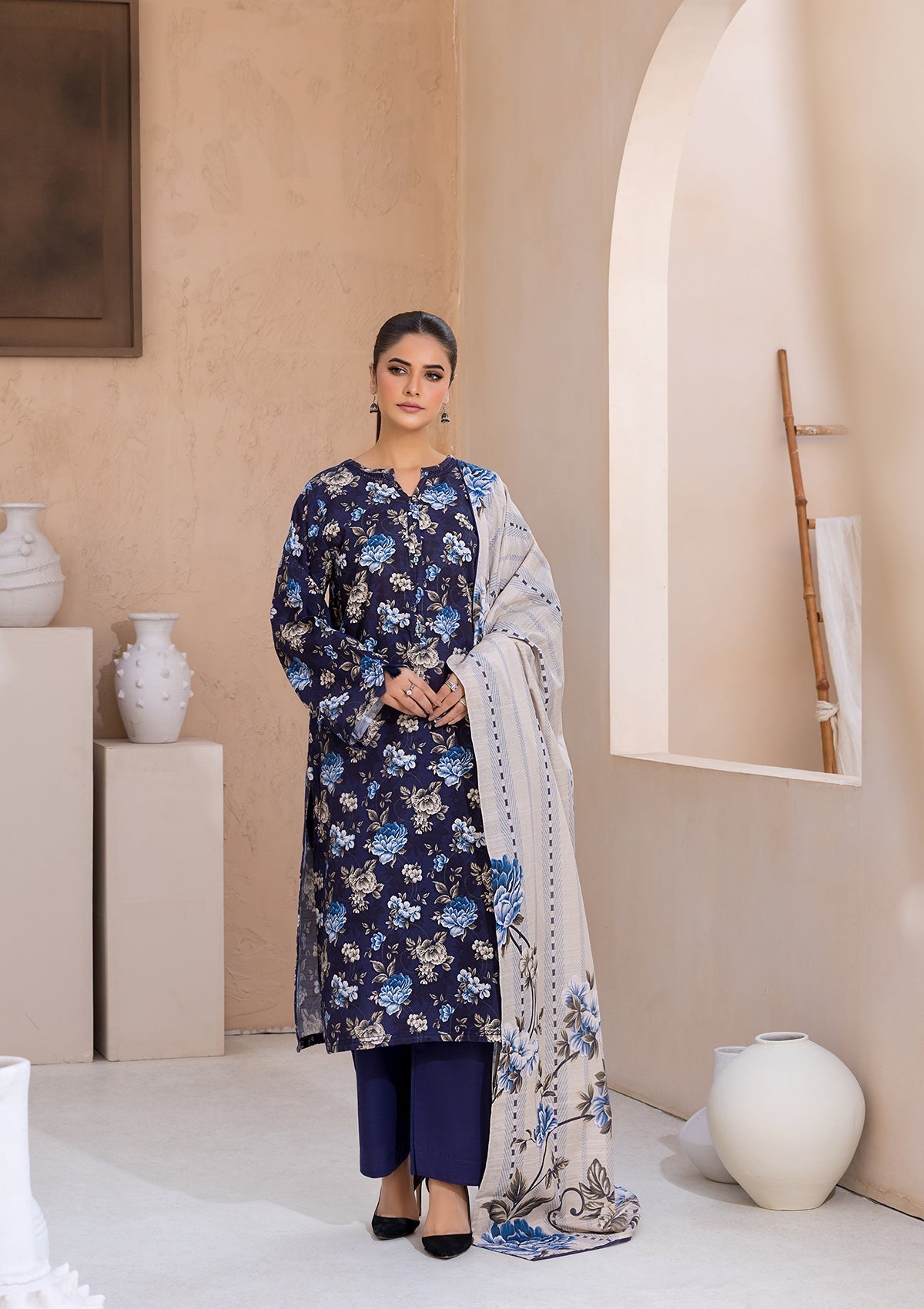 Bin Tayyab BT006526 NBL Women 3pcs