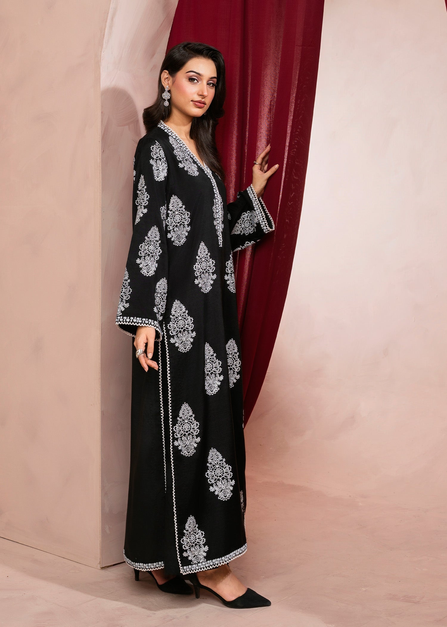 Rang-e-Haya Dew Drop (Black) Women 3pcs