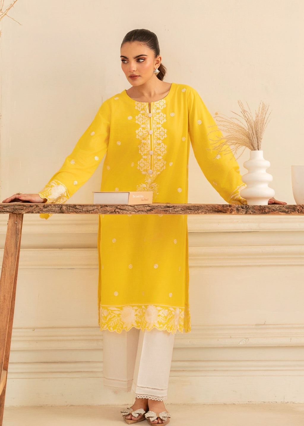 Zoya&Zafar Yellow Women 2pcs