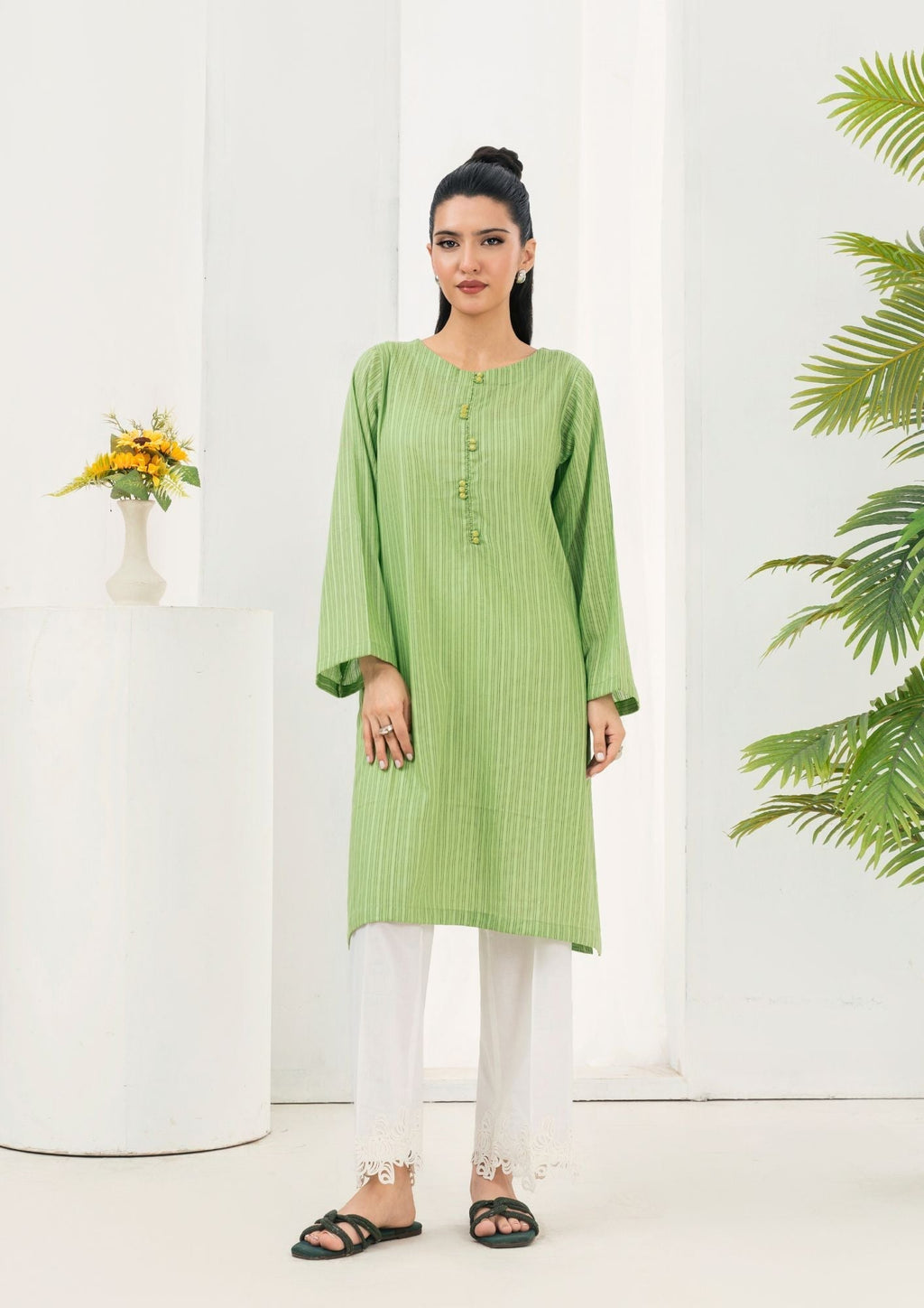 Yolo Pret Bubble Lawn Tunic BUB B25 0002 Women 1pcs