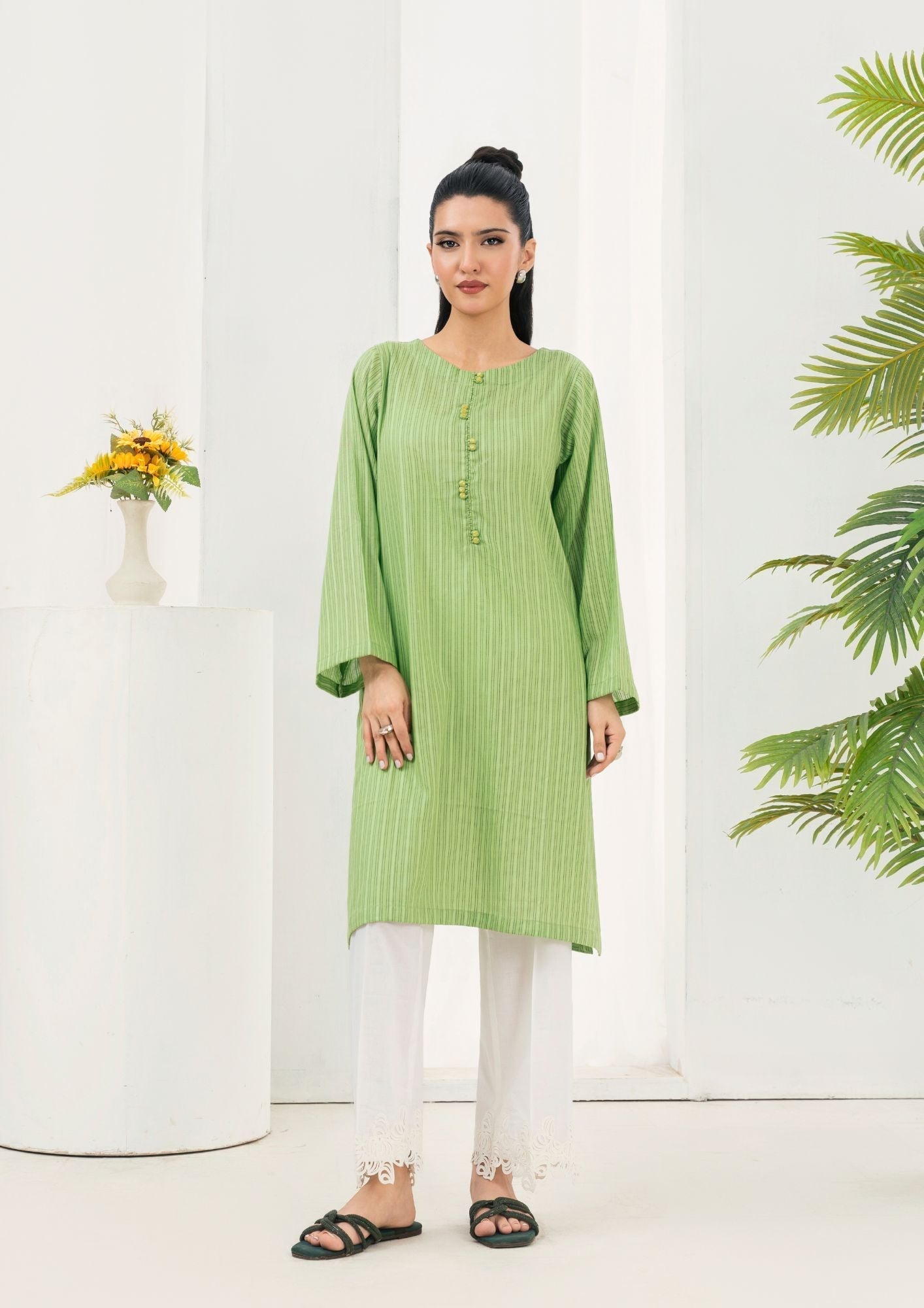 Yolo Pret Bubble Lawn Tunic BUB B25 0002 Women 1pcs