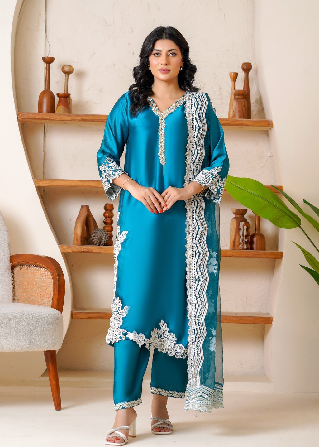 Rangoon Clothing Scarlet Peacock Women 3pcs