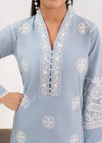 Sahibas By Mirza Liyana Sky Blue Women 2pcs