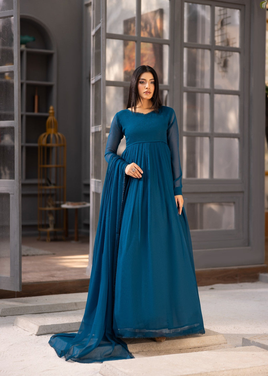 Alyssa TEAL BLUE ALM06 Women 3pcs