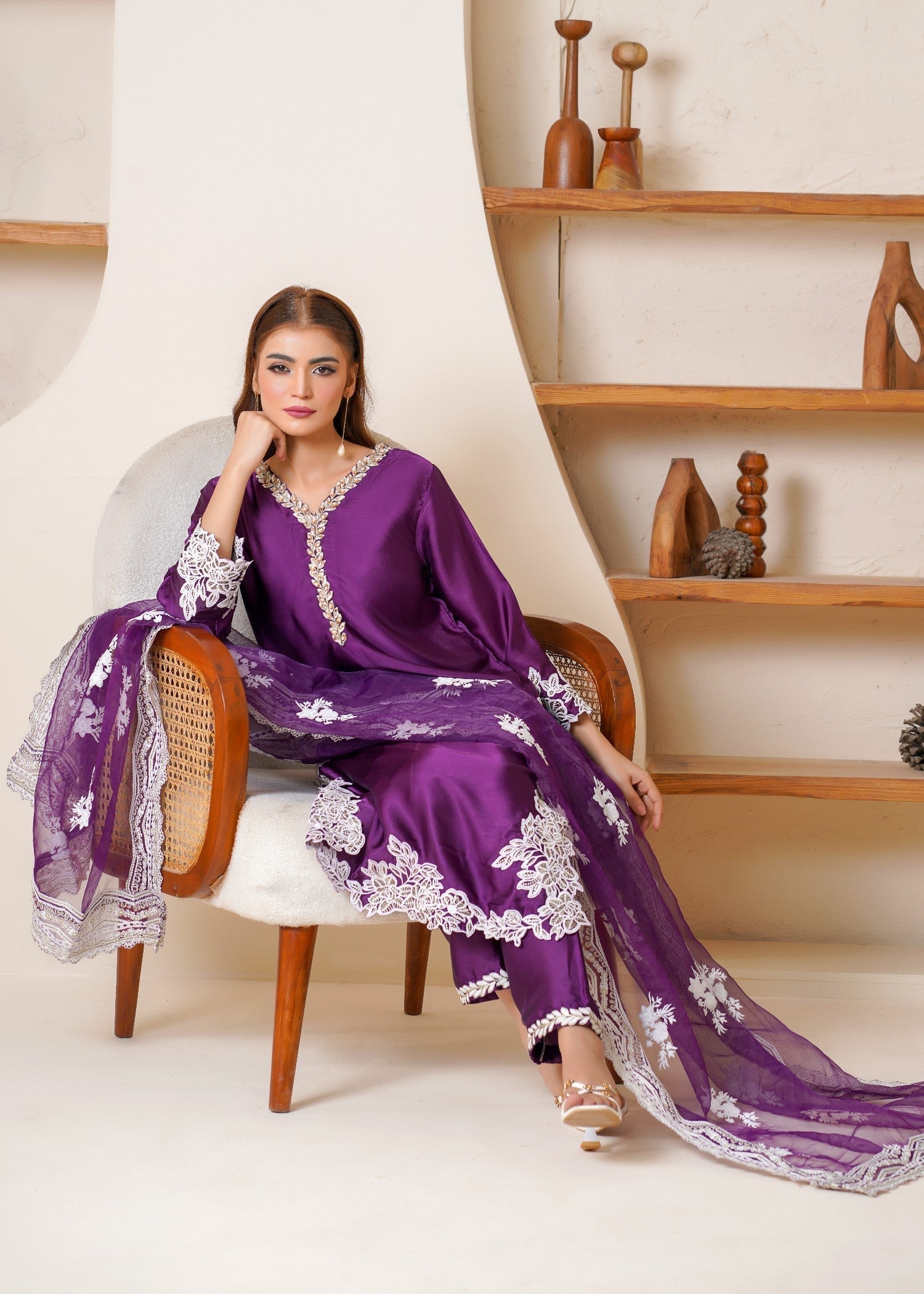 Rangoon Clothing Scarlet Plum Women 3pcs