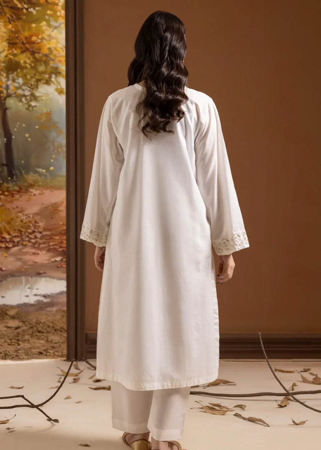 Zellbury WPS2522503 White Women 2pcs