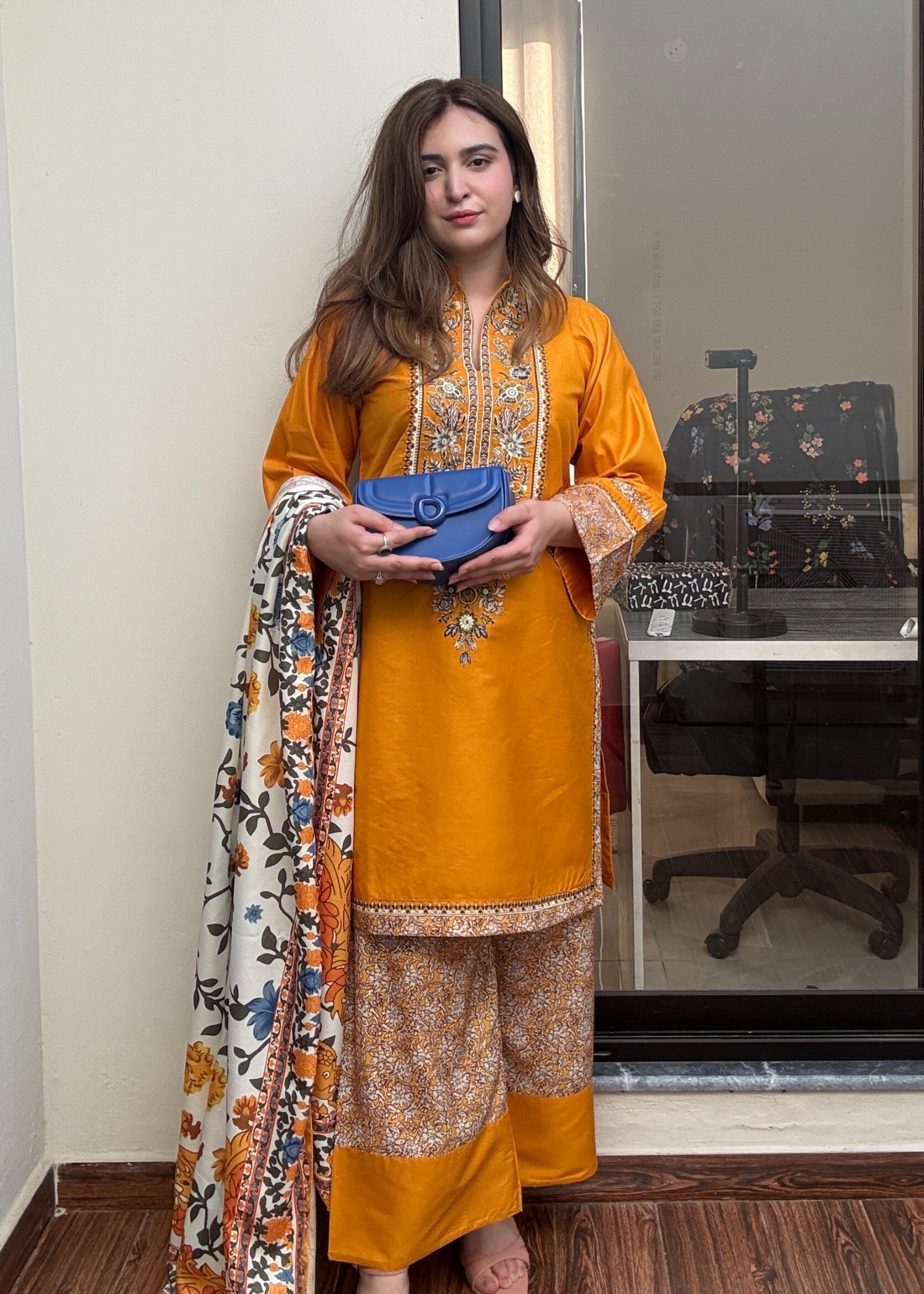 Tehzeeb Libas HAZEL EMBROIDERED Women 3pcs