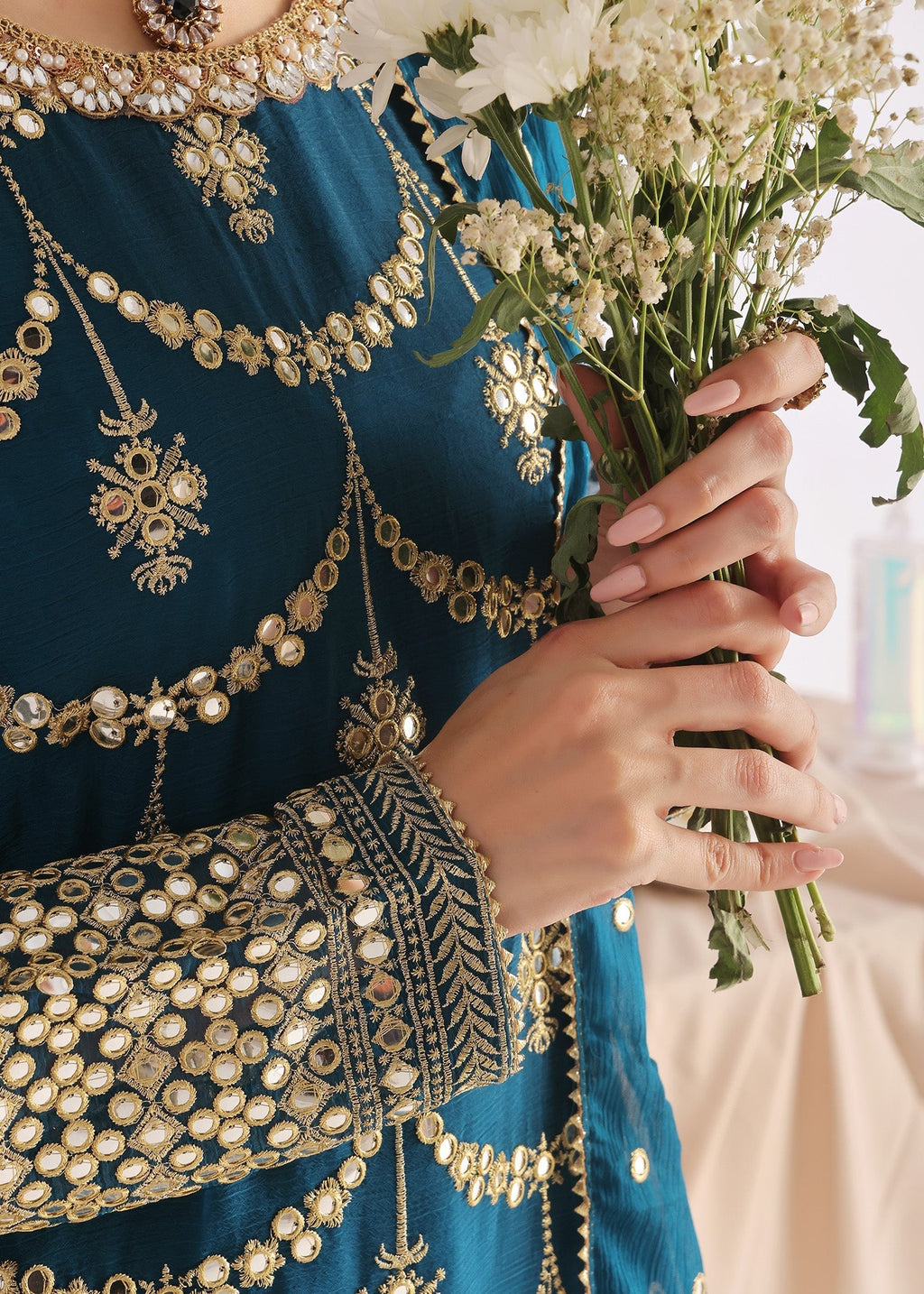 Ayesha Closet GUL BAHAR TEAL Women 3pcs