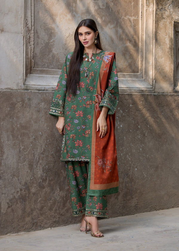Bin Tayyab BT006513 GRN Women 3pcs