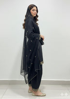 Shehroz Fashion BLACK FARSHI Women 3pcs