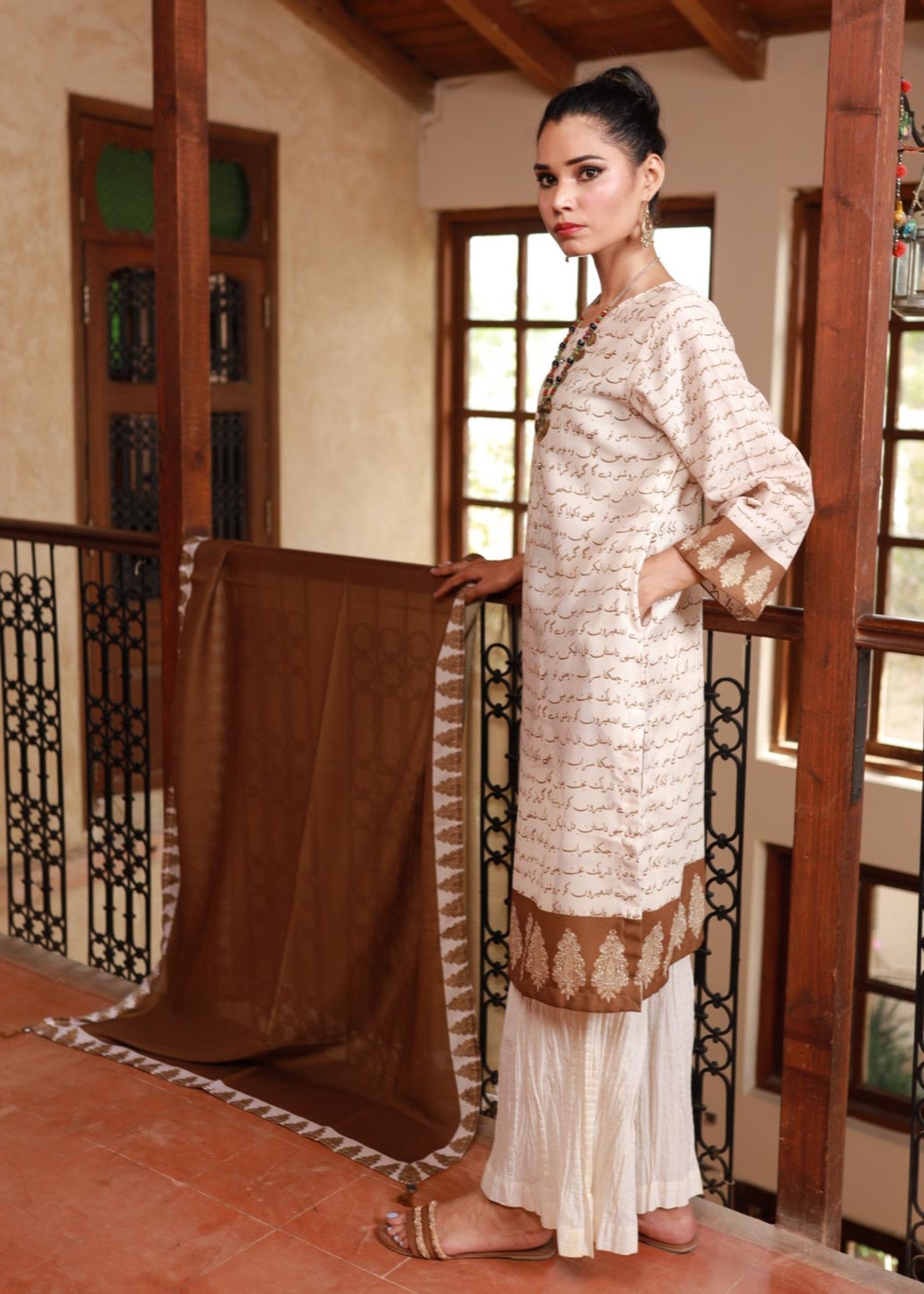 Tng (The Next Generation) Kitaabi Dastaan | | Stitched | Off White Women 2pcs