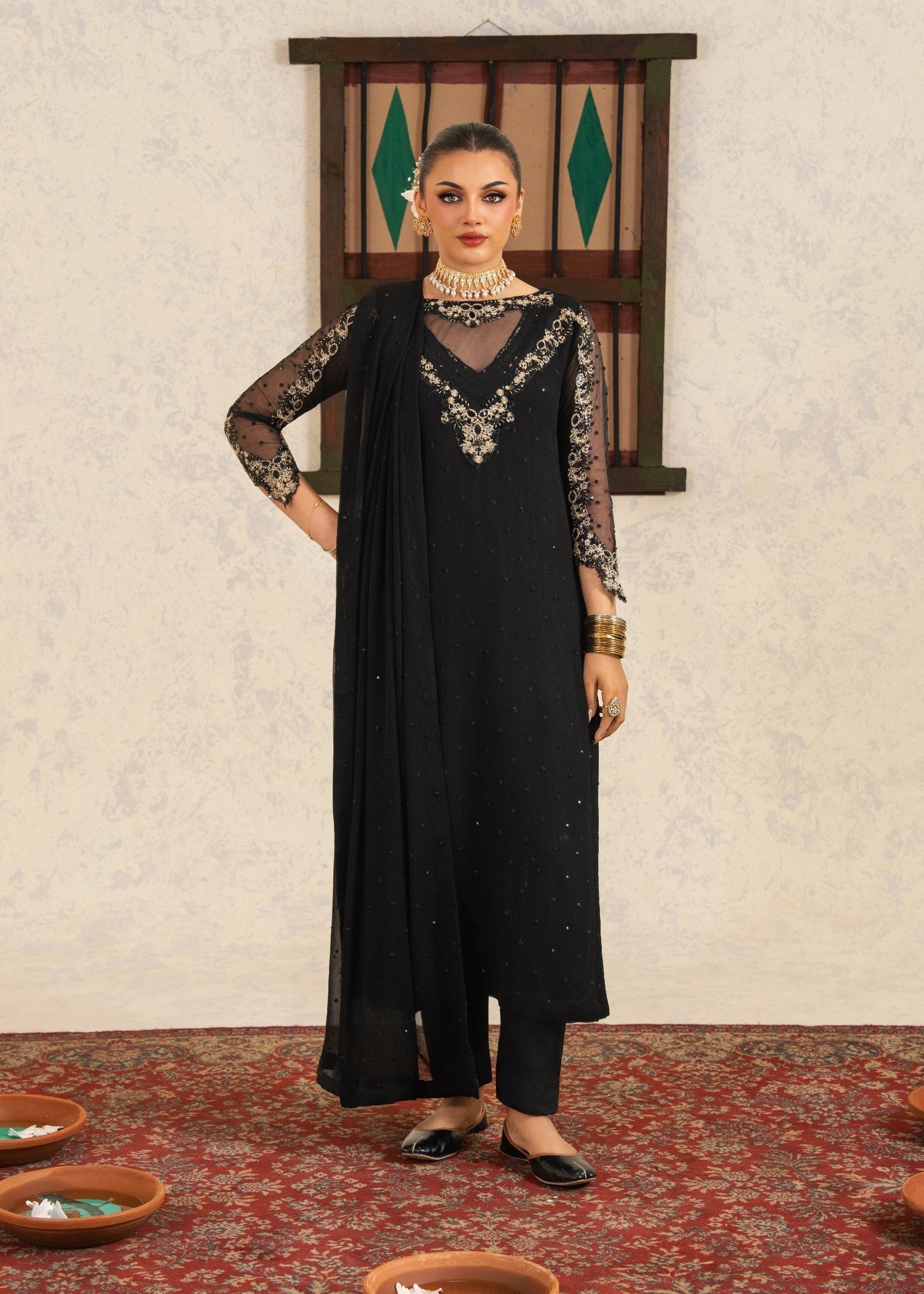 Agha Jaan RUMI Women 3pcs