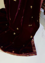 Laal Clothing Velvet V 07 Women 3pcs