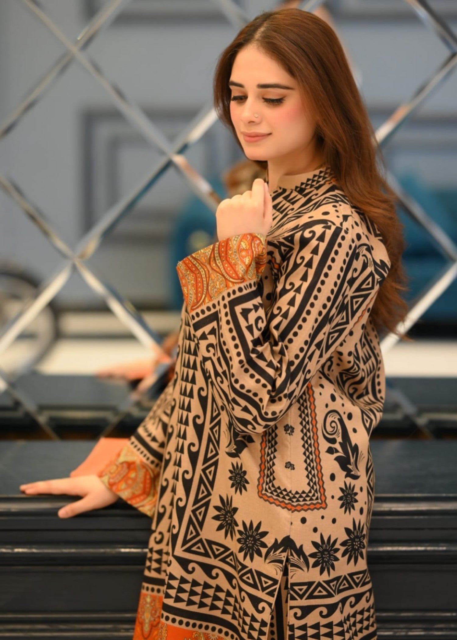 Tehzeeb Libas MIRAAL CORD SET Women 2pcs