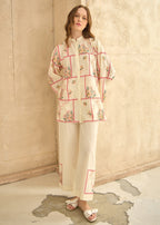 Kiara Suria – Embroidered Co ords Set Women 2pcs