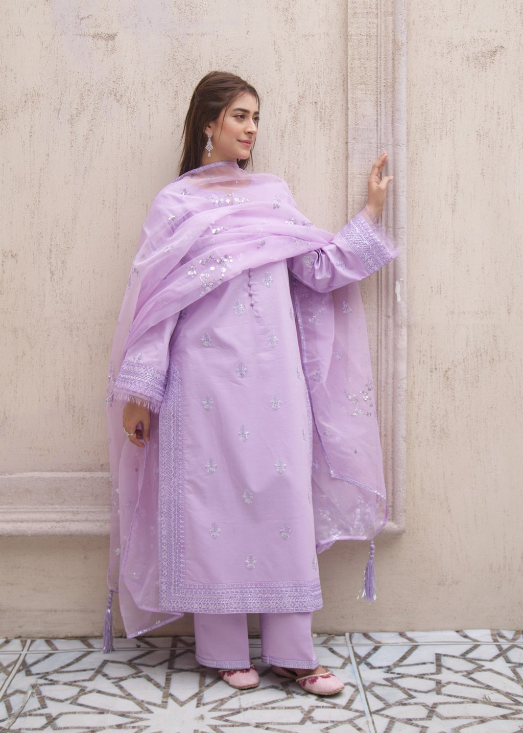 Kunaar Noor e Lilac Women 3pcs