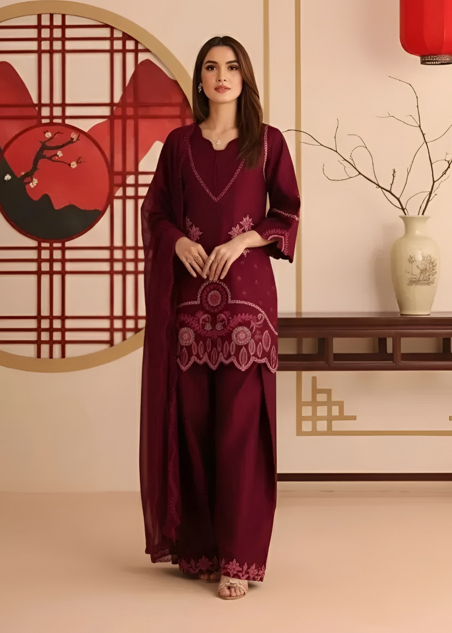 Libas Thread Ruby Rose Women 3pcs