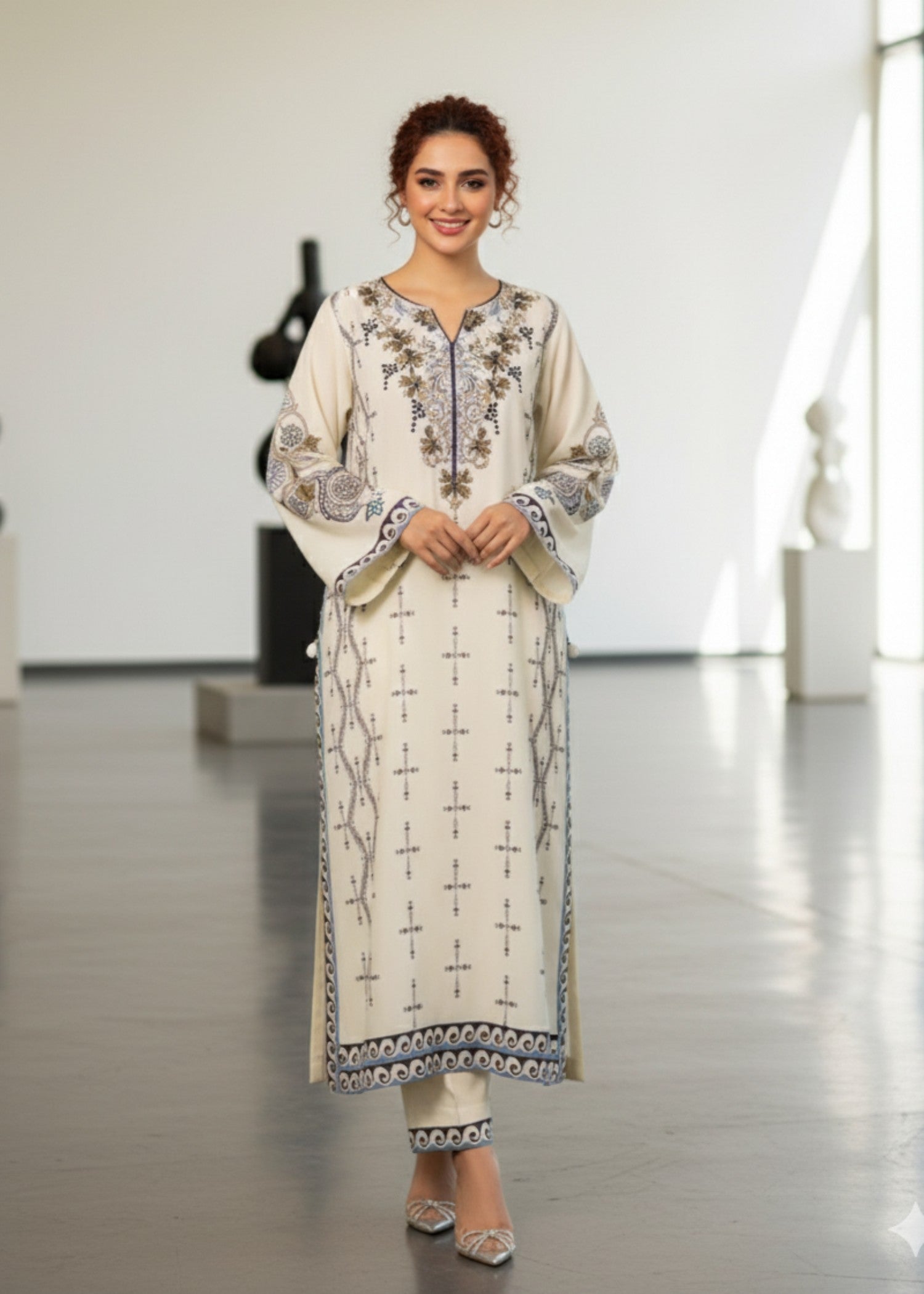 Ayat Amal Official Koh e Noor Women 2pcs