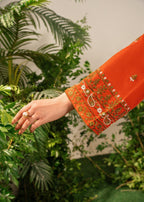 Tehzeeb Libas MALAIKA EMBROIDERED Women 3pcs